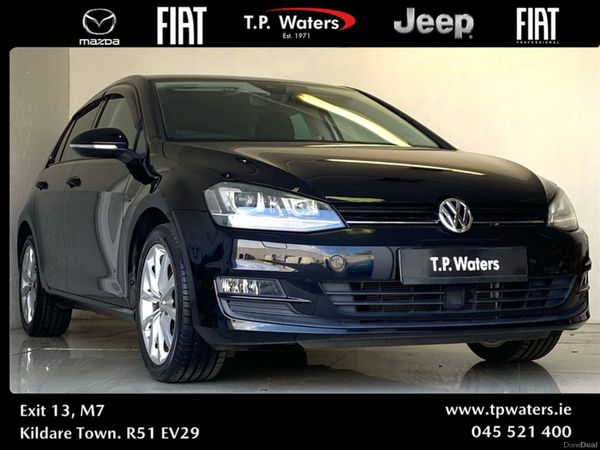 Volkswagen Golf Hatchback, Petrol, 2017, Black