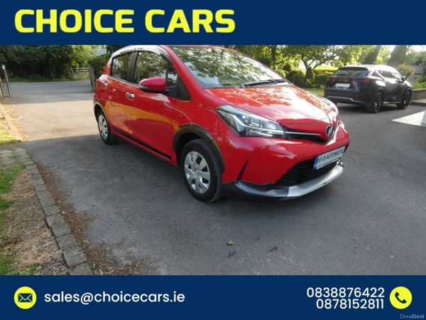 Toyota Yaris Hatchback, Petrol, 2016, Red