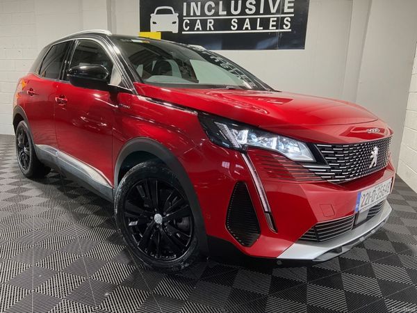Peugeot 3008 MPV, Petrol Plug-in Hybrid, 2022, Red