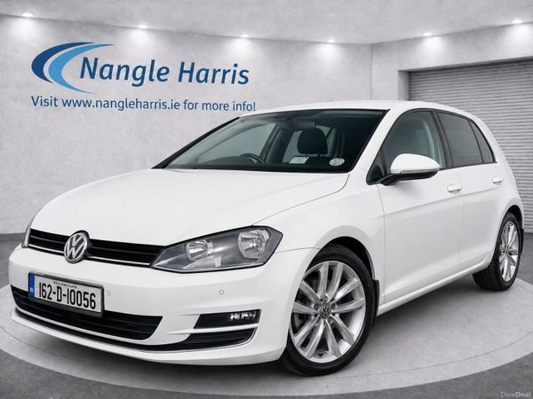 Volkswagen Golf Hatchback, Diesel, 2016, White