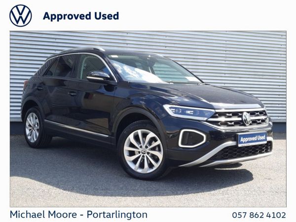 Volkswagen T-Roc SUV, Petrol, 2022, Black