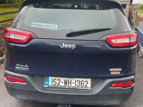 Jeep Cherokee SUV, Diesel, 2015, Blue