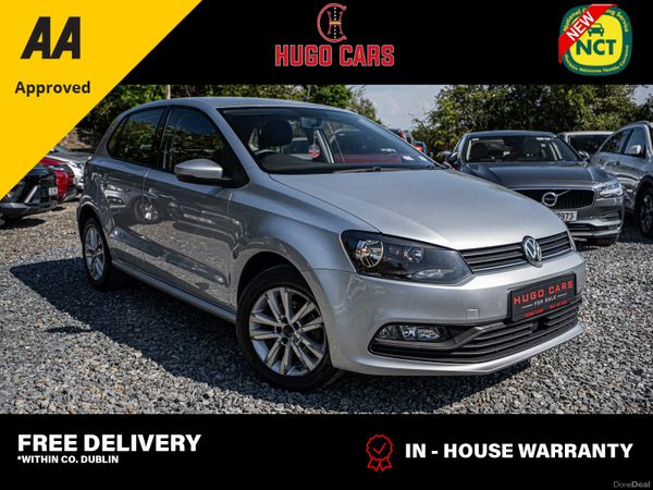 Volkswagen Polo Hatchback, Petrol, 2015, Silver