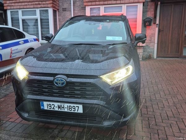 Toyota RAV4 SUV, Petrol Hybrid, 2019, Black