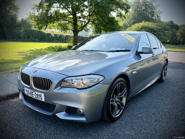 BMW 5-Series Saloon, Diesel, 2013, Grey