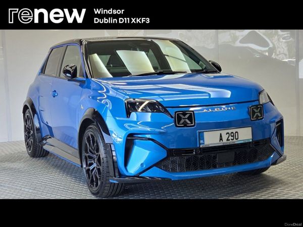 Alpine A290 Hatchback, Electric, 2025, Blue