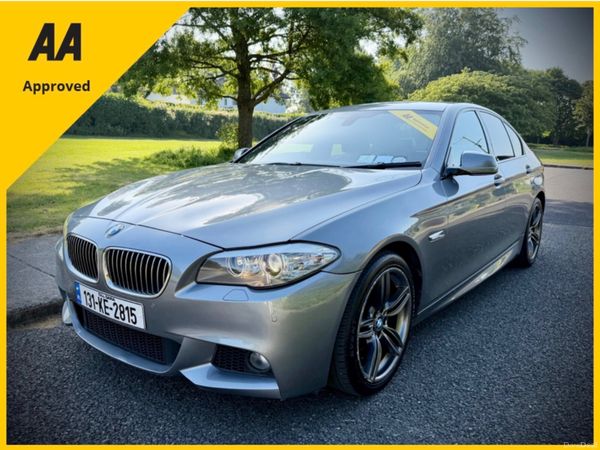 BMW 5-Series Saloon, Diesel, 2013, Grey