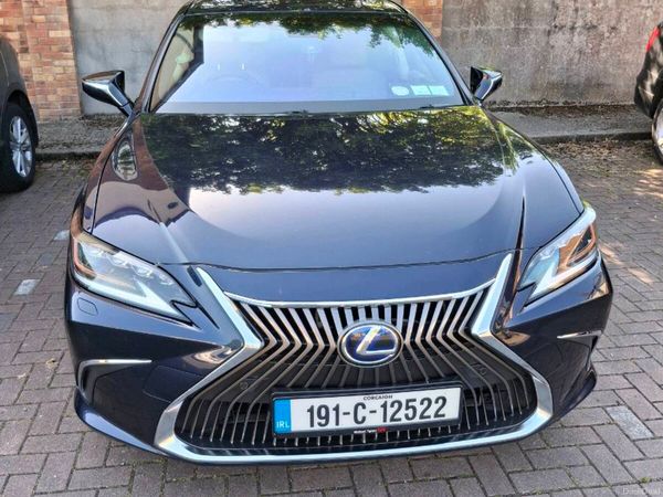 Lexus ES Saloon, Petrol Hybrid, 2019, Blue