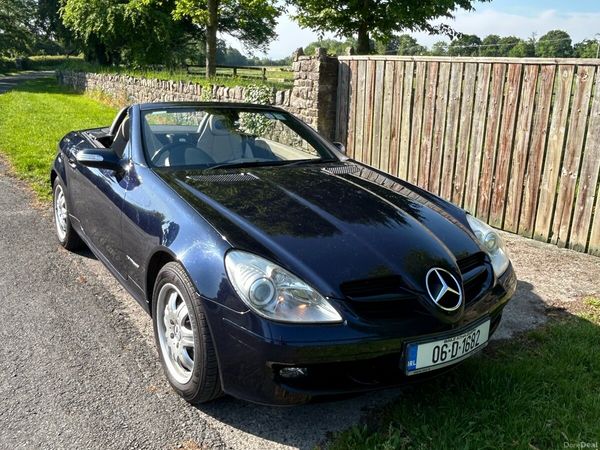 Mercedes-Benz SLK Convertible, Petrol, 2006, Blue