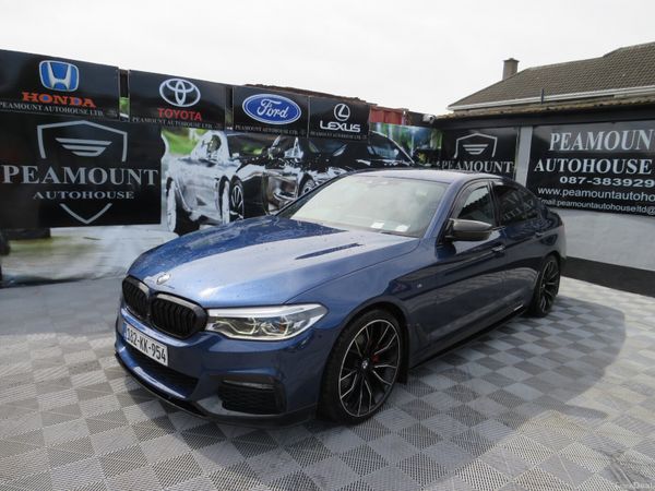 BMW 5-Series Saloon, Diesel, 2018, Blue