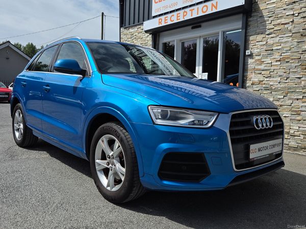 Audi Q3 Hatchback, Petrol, 2015, Blue