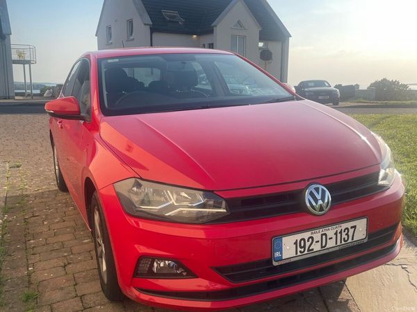 Volkswagen Polo Hatchback, Petrol, 2019, Red