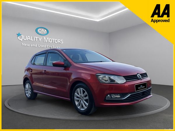 Volkswagen Polo Hatchback, Petrol, 2016, Red