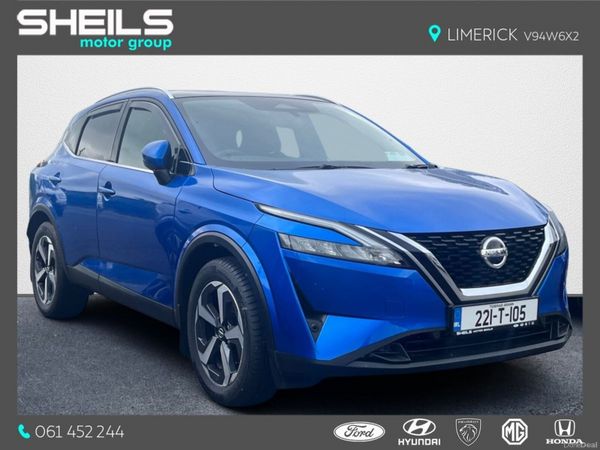 Nissan Qashqai MPV, Petrol, 2022, Blue