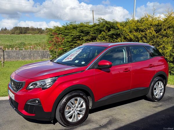 Peugeot 3008 MPV, Diesel, 2018, Red