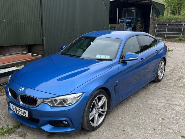 BMW 4-Series Saloon, Diesel, 2016, Blue