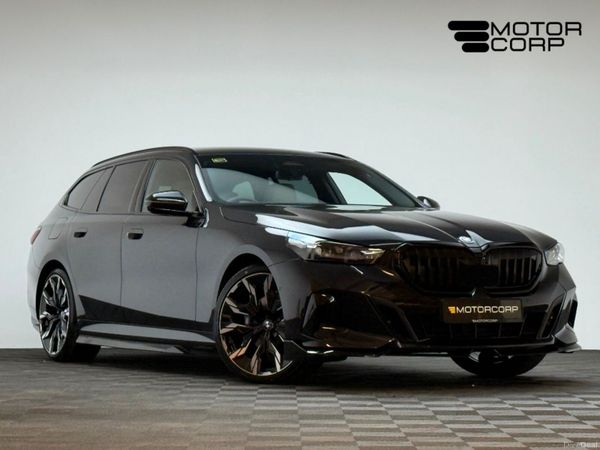 BMW 5-Series Estate, Petrol Plug-in Hybrid, 2026, Black