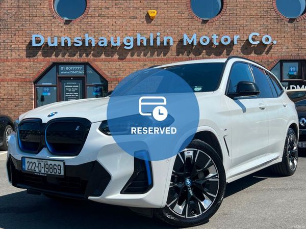BMW iX3 SUV, Electric, 2022, White
