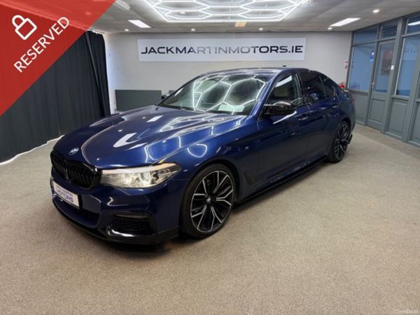 BMW 5-Series Saloon, Diesel, 2017, Blue