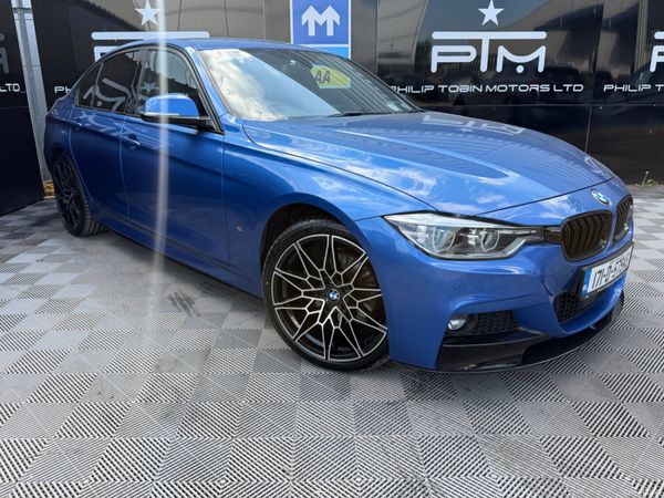 BMW 3-Series Saloon, Petrol Plug-in Hybrid, 2017, Blue