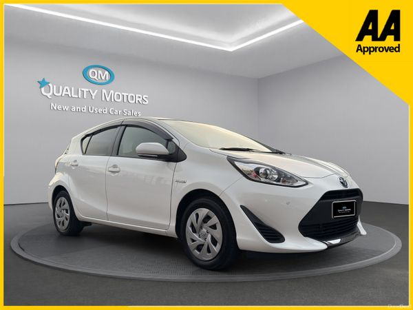 Toyota Aqua Hatchback, Petrol Hybrid, 2020, White