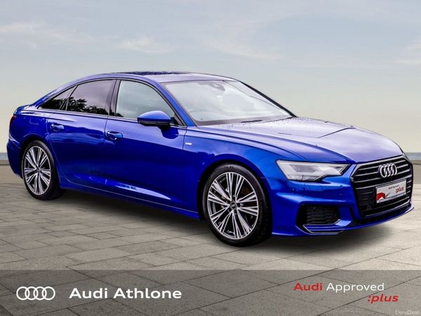 Audi A6 Saloon, Diesel, 2023, Blue