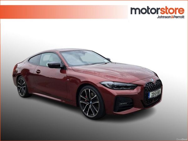 BMW 4-Series Coupe, Diesel, 2023, Red
