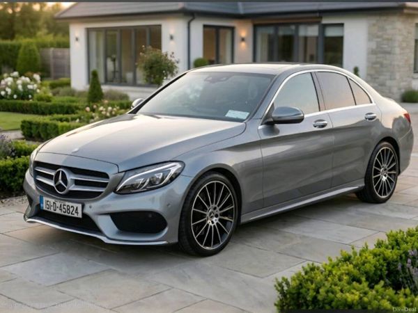 Mercedes-Benz C-Class Saloon, Diesel, 2015, Silver