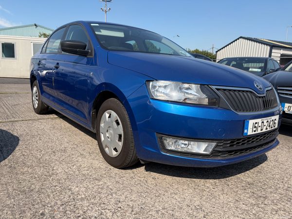 Skoda Rapid Saloon, Petrol, 2015, Blue