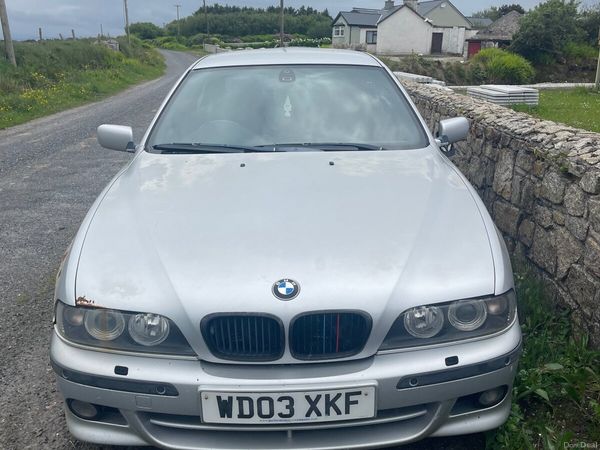 BMW 5-Series Saloon, Diesel, 2003, Silver