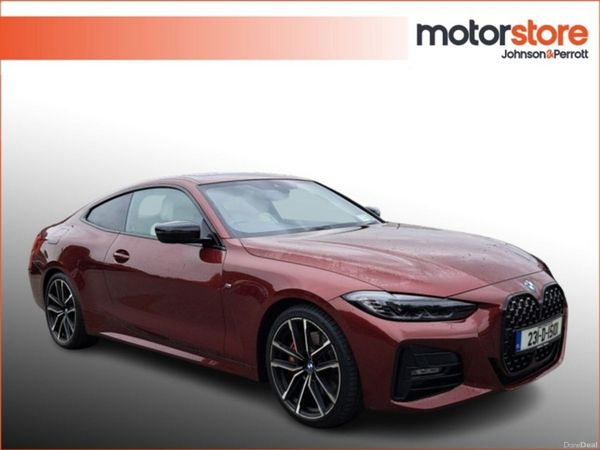 BMW 4-Series Coupe, Diesel, 2023, Red