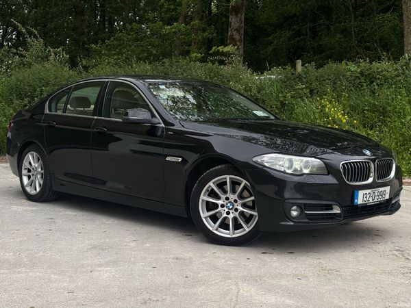 BMW 5-Series Saloon, Diesel, 2013, Black