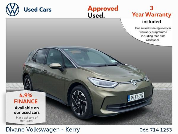 Volkswagen ID.3 Hatchback, Electric, 2025, Green