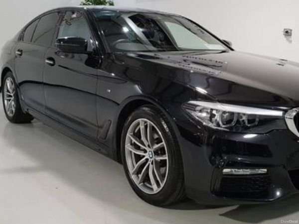BMW 5-Series Saloon, Diesel, 2017, Black