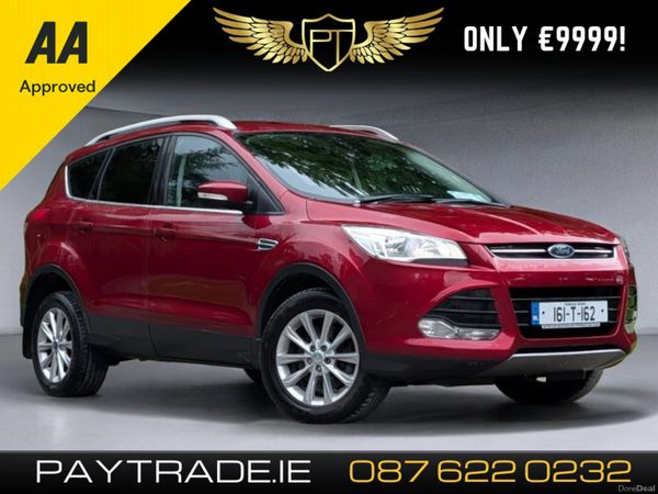 Ford Kuga SUV, Diesel, 2016, Red