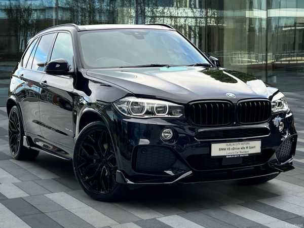 BMW X5 Estate, Petrol Plug-in Hybrid, 2017, Black