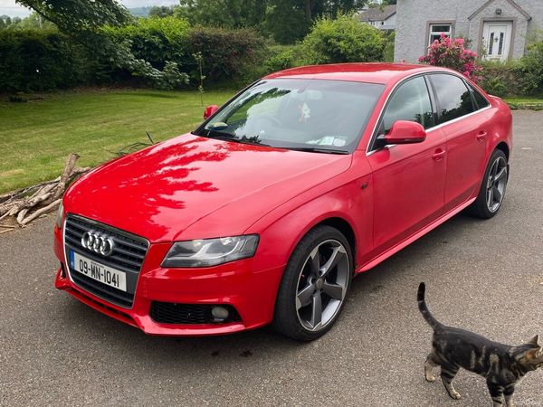 Audi A4 Saloon, Diesel, 2009, Red