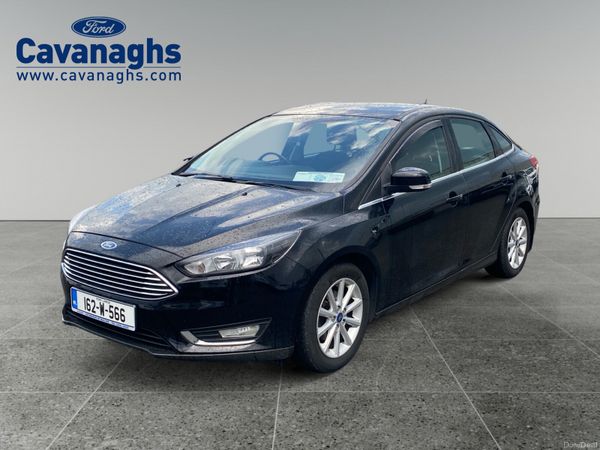 Ford Focus Saloon, Petrol, 2016, Black