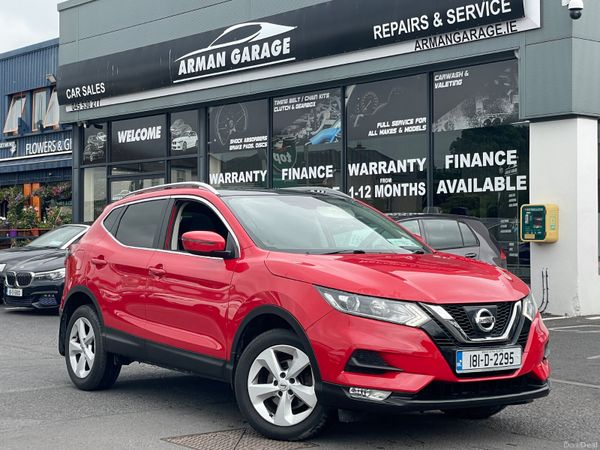 Nissan Qashqai MPV, Diesel, 2018, Red
