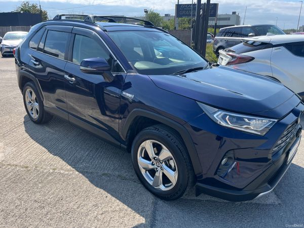 Toyota RAV4 SUV, Petrol Hybrid, 2020, Blue