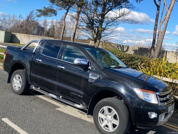 Ford Ranger Crew Cab, Diesel, 2015, Black