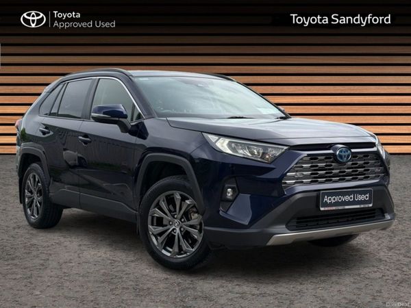 Toyota RAV4 SUV, Petrol Hybrid, 2023, Blue