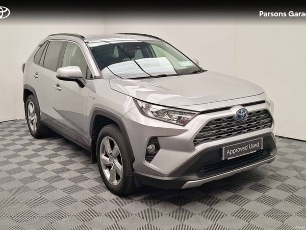 Toyota RAV4 SUV, Petrol Hybrid, 2019, Silver