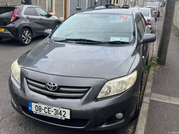Toyota Corolla Saloon, Petrol, 2008, Grey