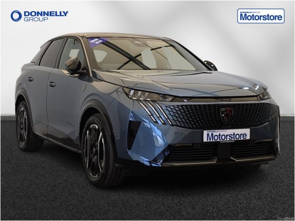 Peugeot 3008 Estate, Electric, 2025, Blue
