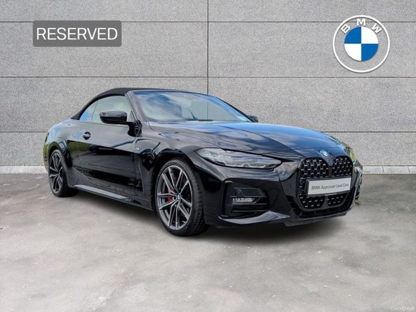 BMW 4-Series Convertible, Diesel, 2023, Black