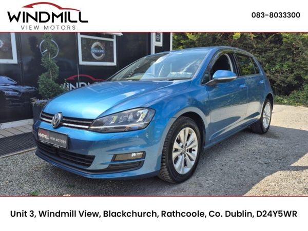 Volkswagen Golf Hatchback, Petrol, 2017, Blue