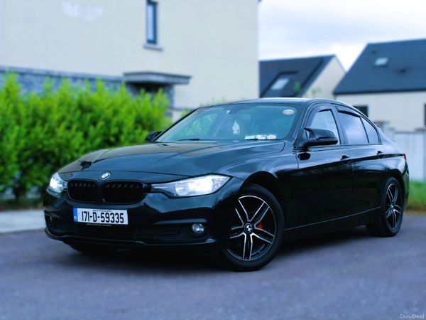 BMW 3-Series Saloon, Diesel, 2017, Black