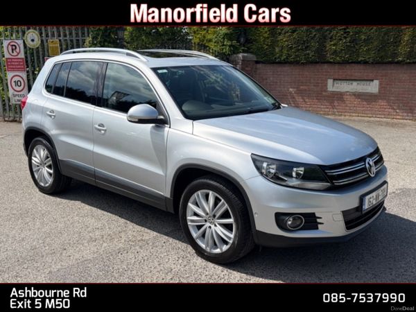 Volkswagen Tiguan SUV, Diesel, 2016, Silver