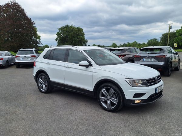 Volkswagen Tiguan SUV, Diesel, 2019, White